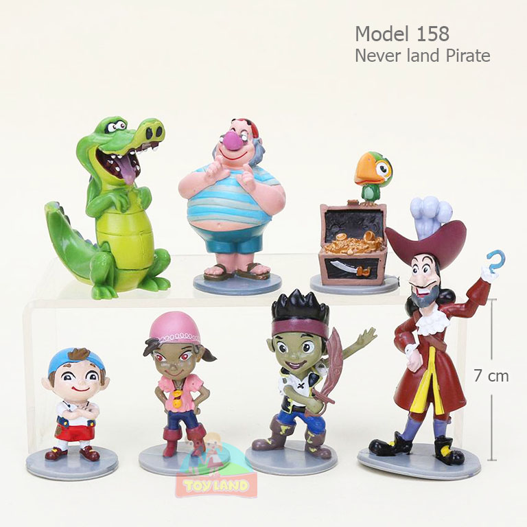 Action Figure Set - Model 158 : Never Land Pirate